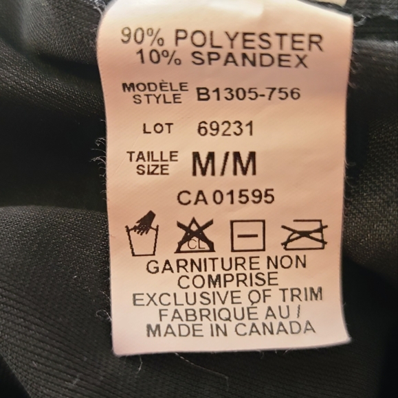 Black velour/velvet flounce sleeve top - Picture 9 of 10